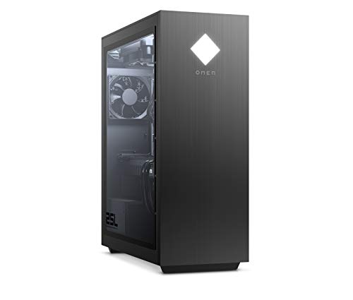 HP OMEN 25L GT12-1031ns – Gaming Desktop Computer (Intel Core i7-11700K, 32GB Hyper X RGB RAM, 1TB SSD, NVIDIA RTX 3070 8GB, Windows 11), Black